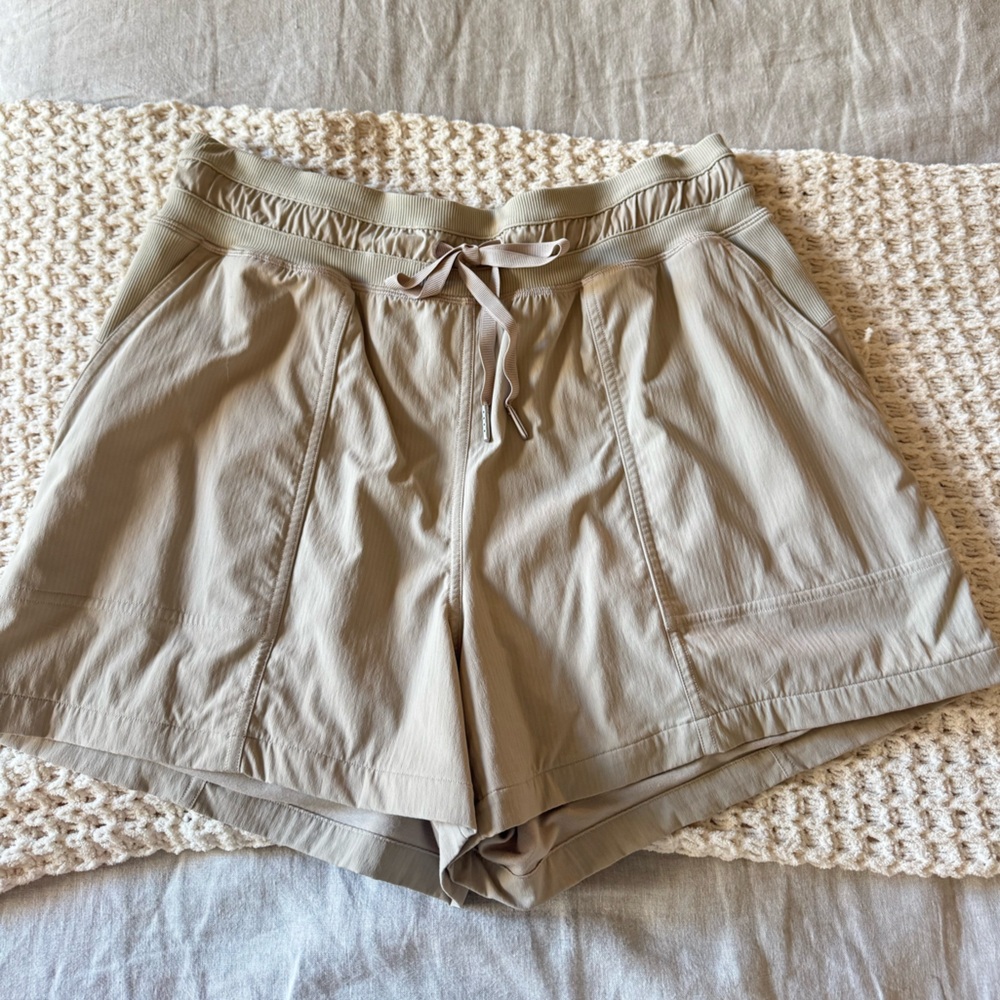 lululemon athletica Tan Athletic Shorts